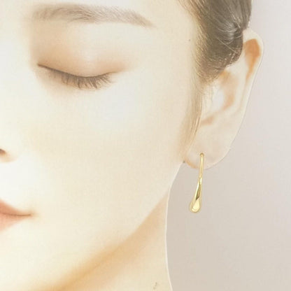 Tiffany & Co Teardrop Hoop Earrings — view 4
