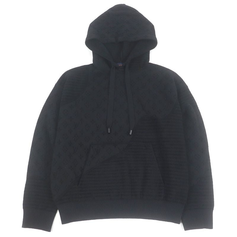 Louis Vuitton 25 SS 1 Ahcmw Graphic Jacquard Hoodie Monogram Pullover Knit