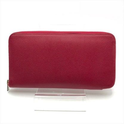 Hermes Azap Long Silk in Epsom Shikaku Rouge Wallet