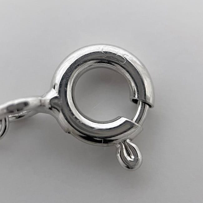 Tiffany & Co Necklace Silver 1837 Polished Ag 925