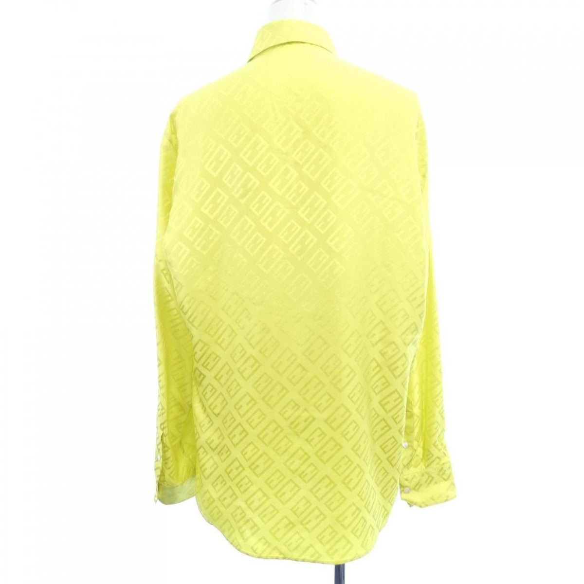 Fendi Shirt Silk Yellow — view 2