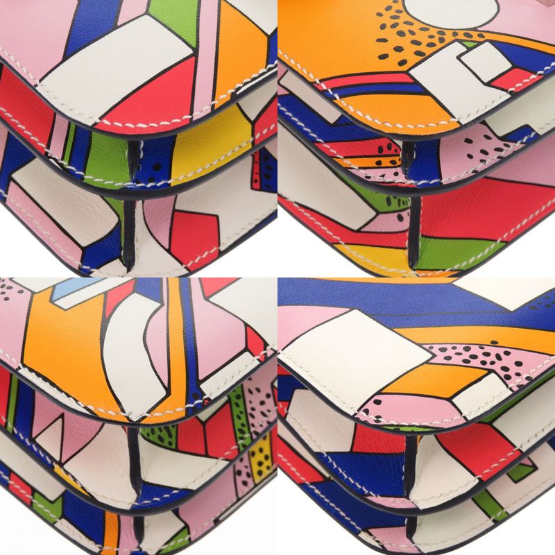 Hermes Constance 24 On A Summer Day Vorsoft Multicolor Silver Hardware Engraved