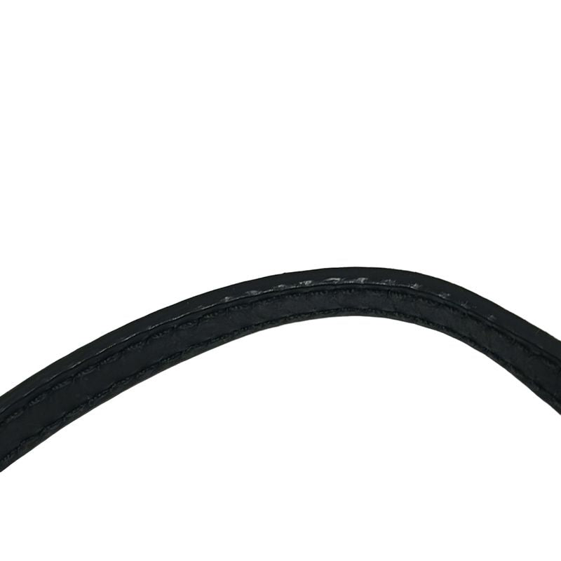 Balenciaga Shoulder Bag Navy Pochette 339937 Ivory And Black Leather