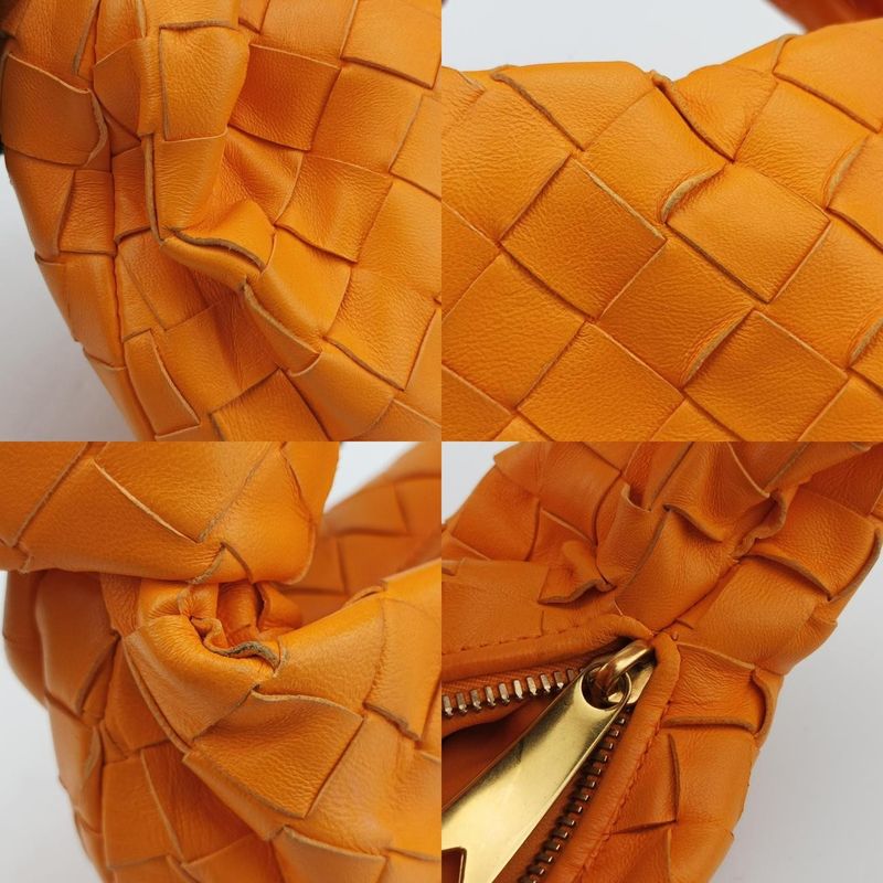 Bottega Veneta The Jodie Orange Lambskin B09953209u