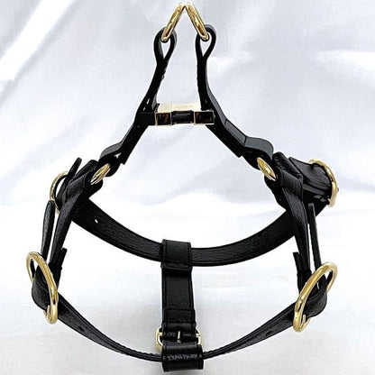 Gucci Harness Black Interlocking 692963 Never Used