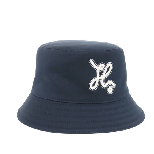Hermes Harper Nautic Bucket Hat Cotton Blue Berry Navy
