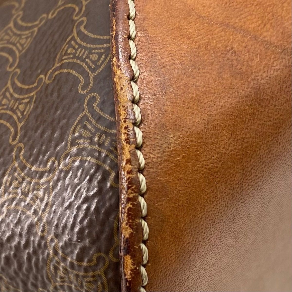 Celine Shoulder Bag Macadam Pochette Flap Formal — view 10