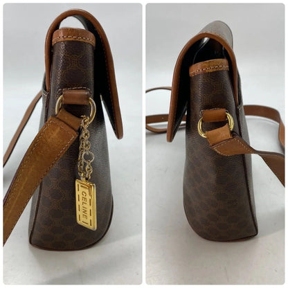 Celine Shoulder Bag Macadam Pochette Flap Formal — view 4