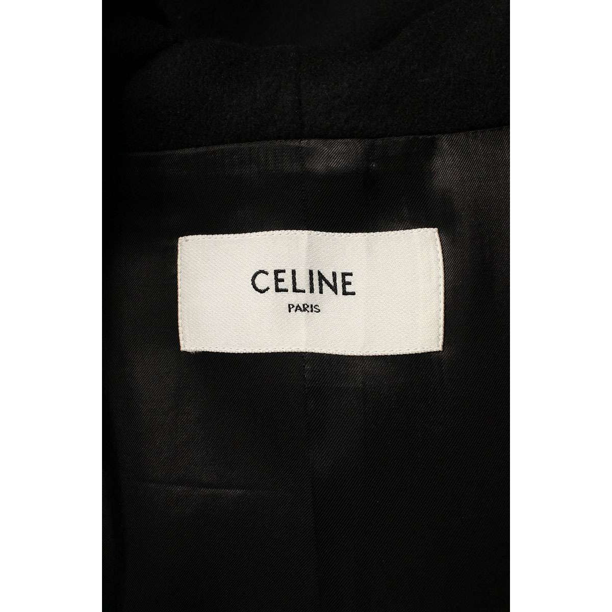 Celine Double Fay Wool Teddy Jacket 50 — view 3
