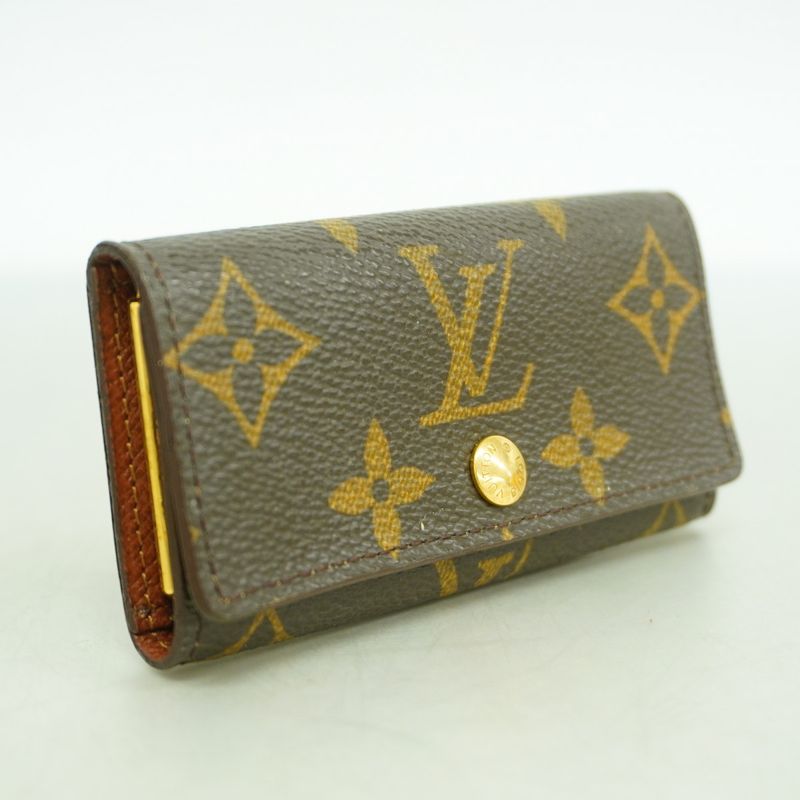 Louis Vuitton Key Case Monogram Multicles 4 M69517 Brown Men Women Unisex