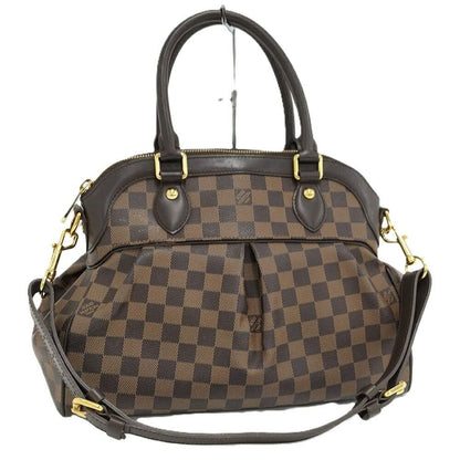 Louis Vuitton Trevi PM 2-Way Shoulder Bag Damier Ebene