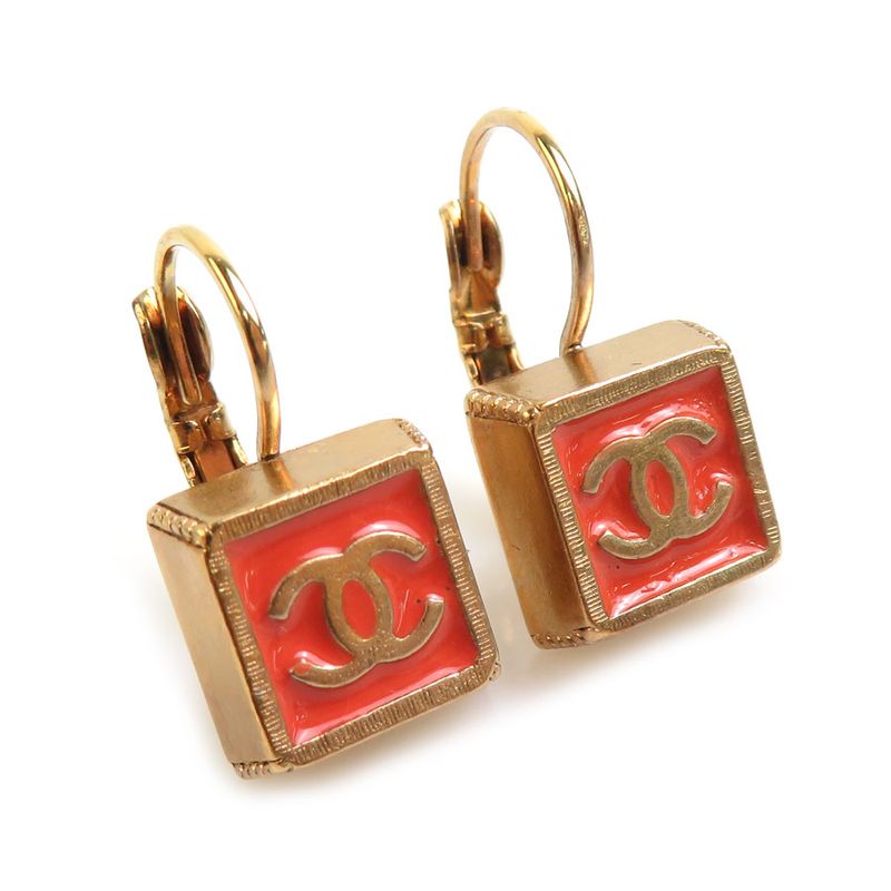 Chanel Earrings Coco Mark