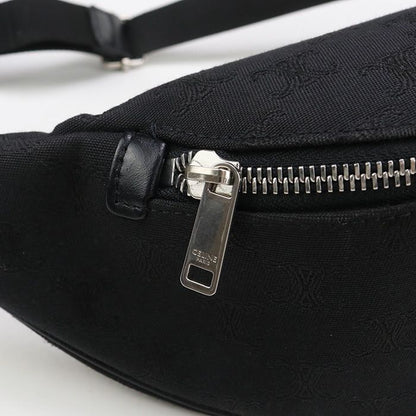 Celine Belt Bag Triomphe Jacquard Body Bag Canvas Men's