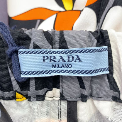 Prada | 2020ss | Cotton All-purpose Drawstring Wasted Shorts | 38 | Multicolor
