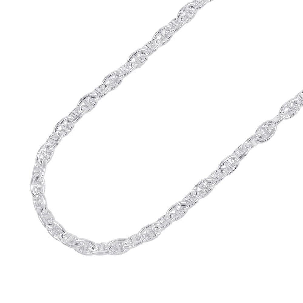 Hermes Necklace Chaine D'ancre PM 43 Links Silver