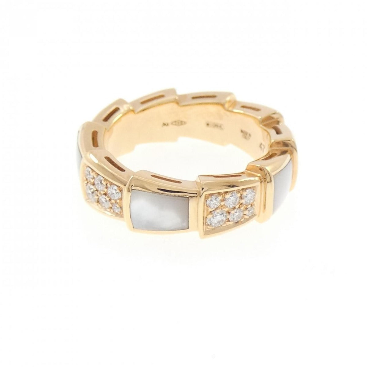 Bvlgari Serpenti Viper Ring — view 2