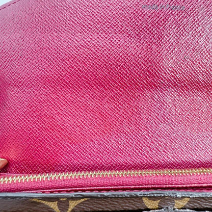 Louis Vuitton M62234 Monogram Round Zipper Portefeuille-sarah Long Wallet Louis