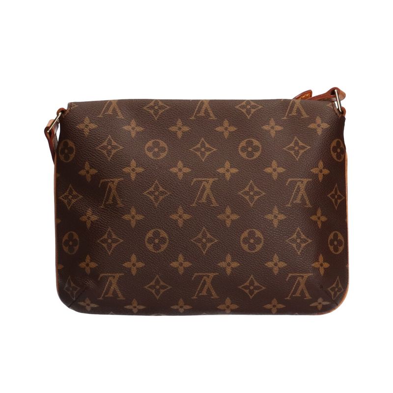 Louis Vuitton Shoulder Bag Monogram Musette Tango Monogram Canvas M51257 Brown