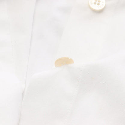Chanel CC Logo Pearl Button Cotton Shirt B — view 4