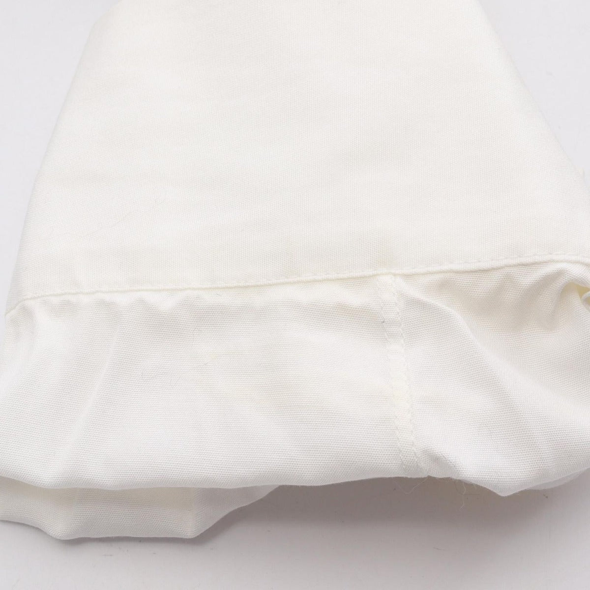 Chanel CC Logo Pearl Button Cotton Shirt B — view 8