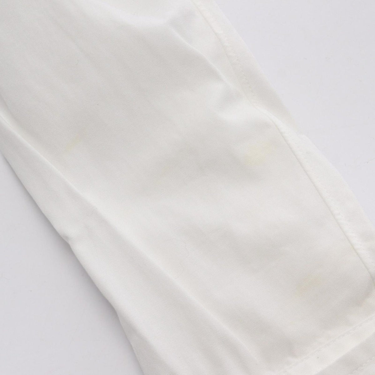 Chanel CC Logo Pearl Button Cotton Shirt B — view 10