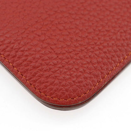 Hermes Dogon Long Togo Red □R Ladies Long Wallet