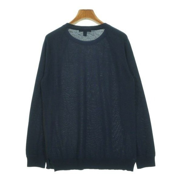 Louis Vuitton Knit Sweater Wool Silk Navy Black — view 2