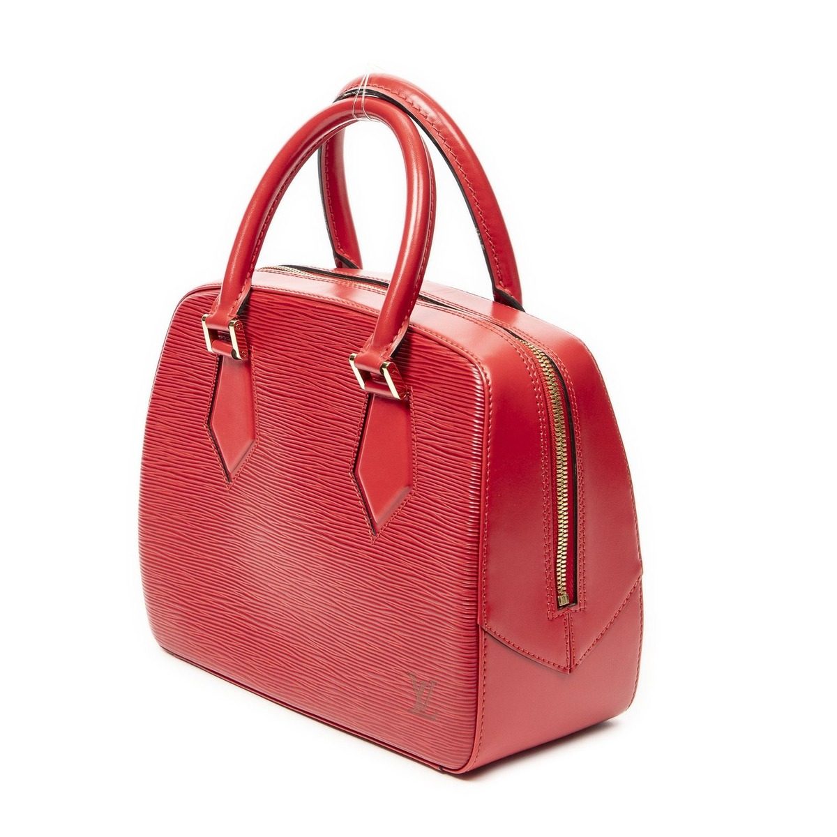 Louis Vuitton Blanc Red Epi Shoulder Bag — view 2