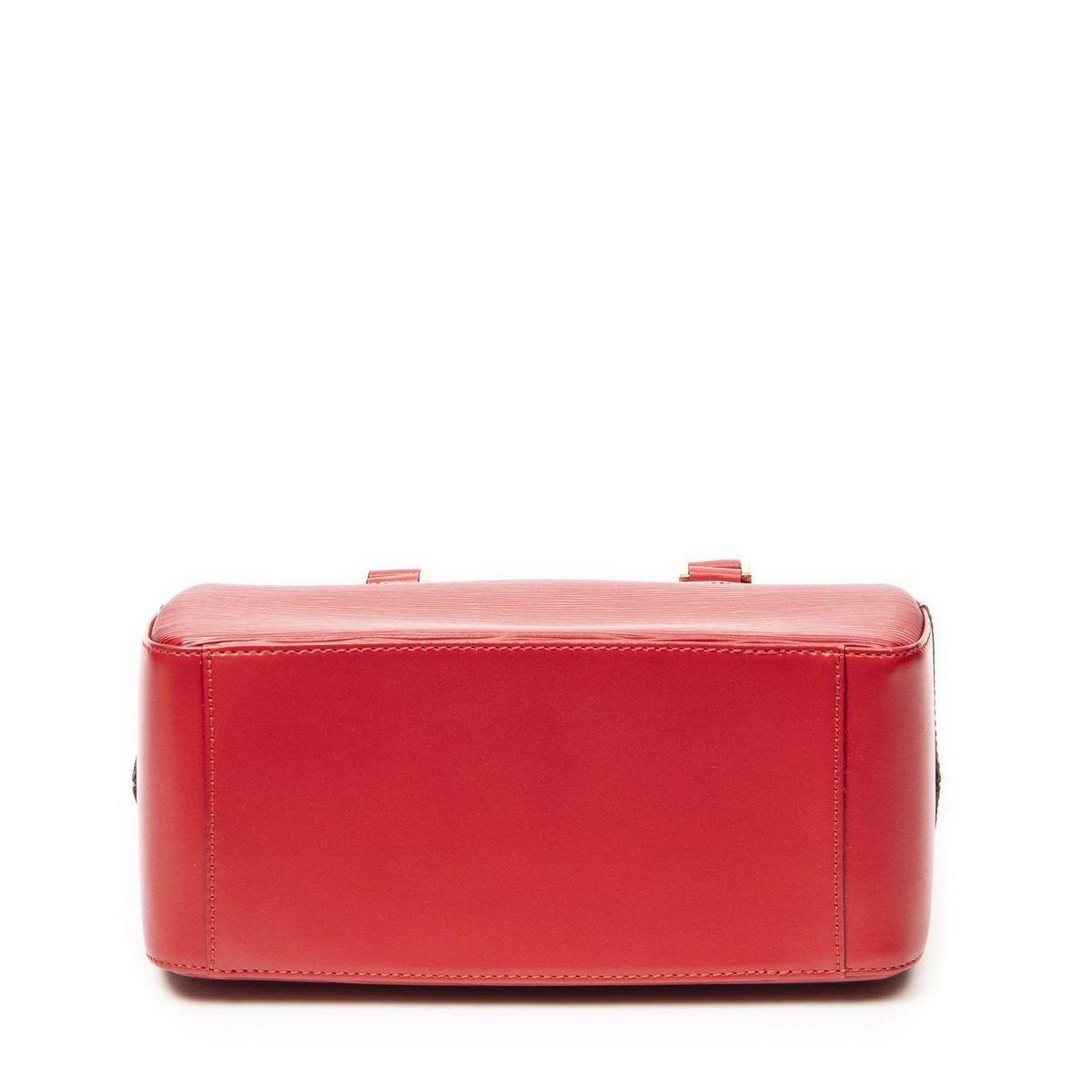Louis Vuitton Blanc Red Epi Shoulder Bag — view 6