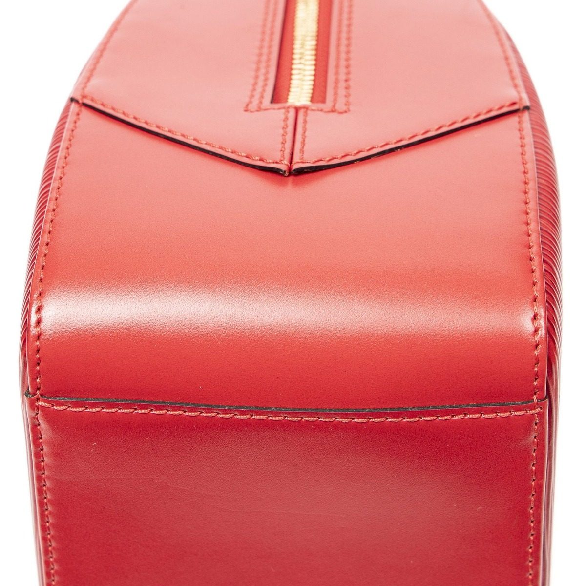 Louis Vuitton Blanc Red Epi Shoulder Bag — view 8