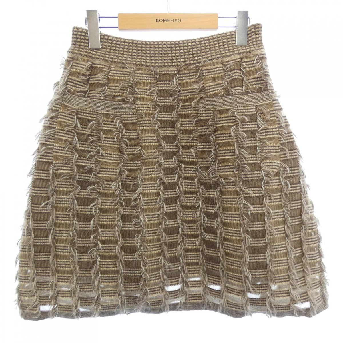 Chanel Skirt Brown 42