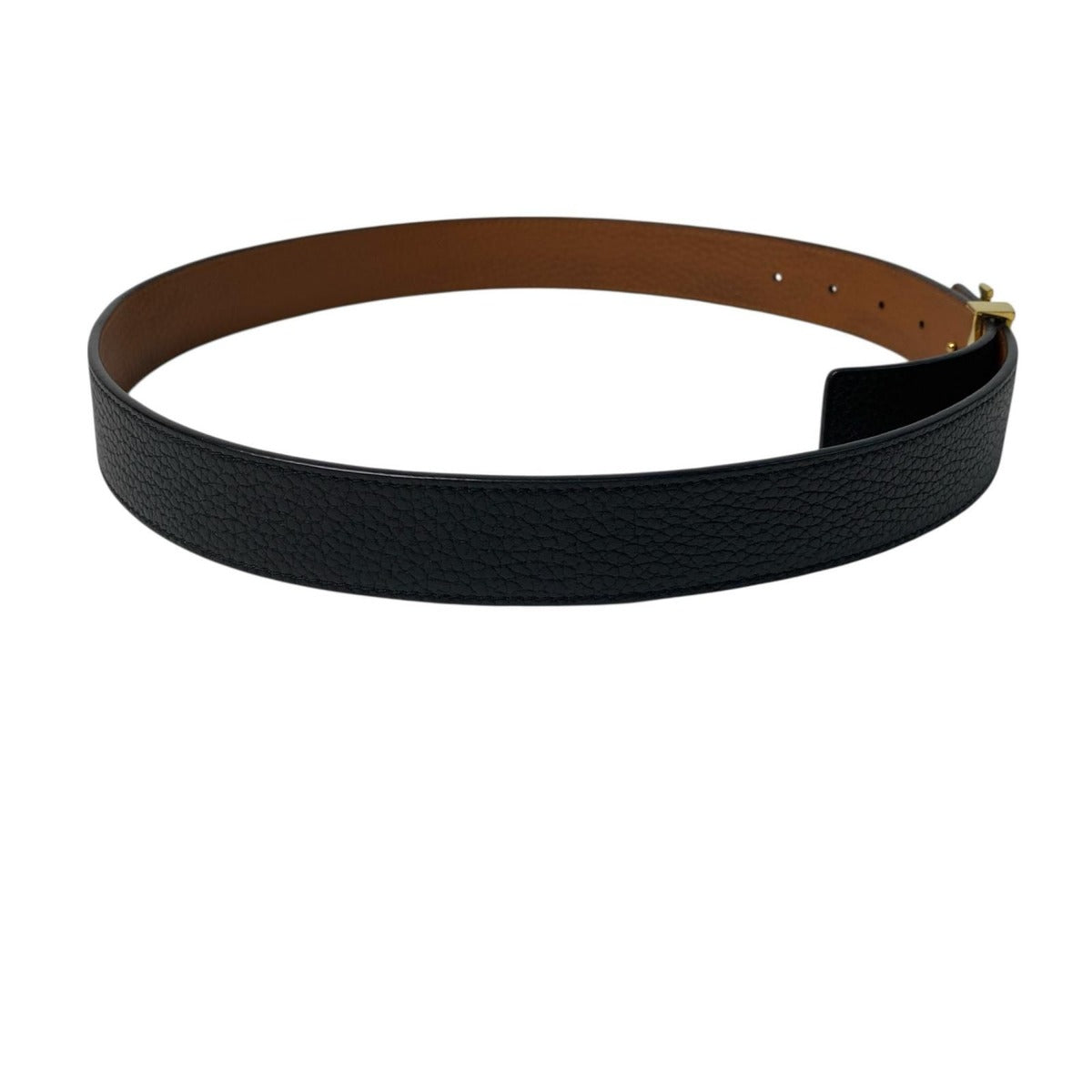 Louis Vuitton Ceinture Belt 75 Black Brown — view 4