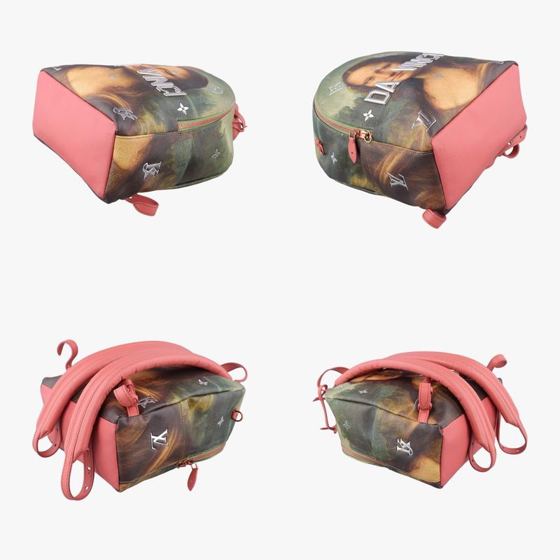 Louis Vuitton Masters Collection Da Vinci Palm Spring Su Multicolor PVC Coated