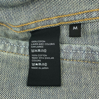 Celine - Trucker Jacket In Denim Damaged Denim Trucker Jacket - M - Indigo -