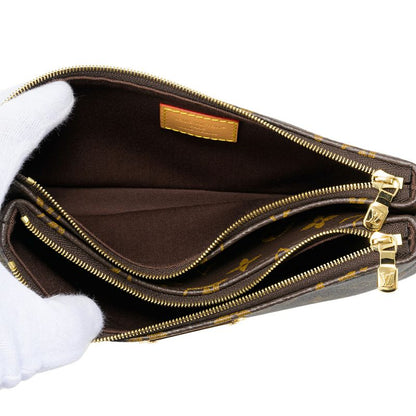 Louis Vuitton Shoulder Bag Pochette Liv Brown