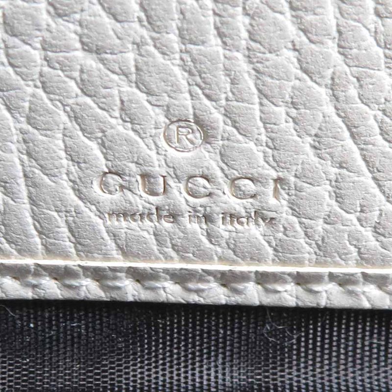 Gucci Round Zipper Long Wallet GG Marmont 456117