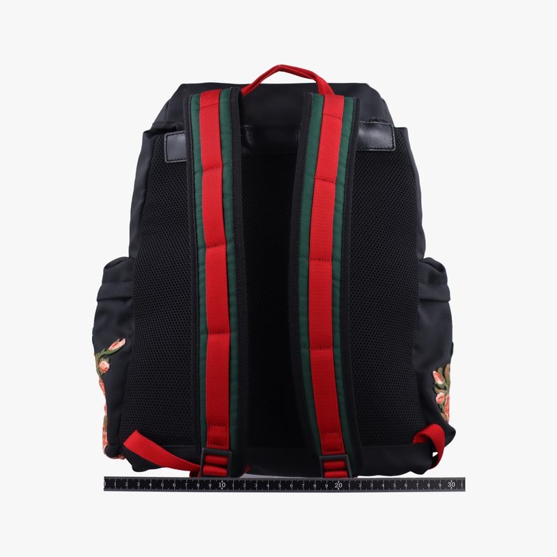 Guccisherry Line Embroidery Taiga - Black And Multicolor Canvas 429037f019941959