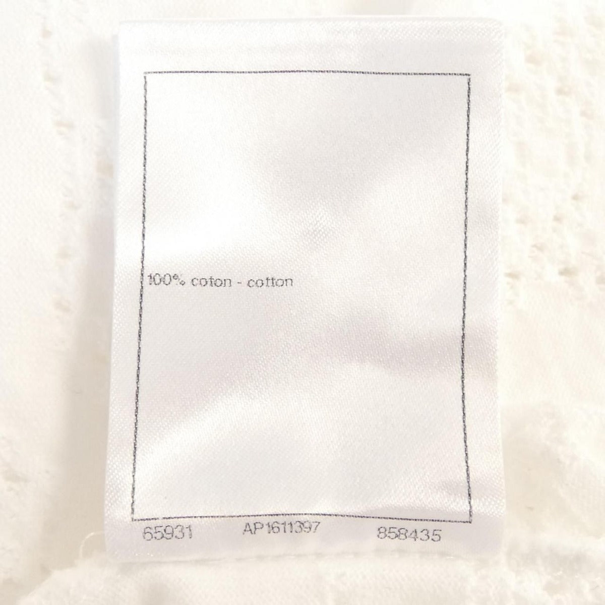 Chanel 24C T-Shirt Black 46 White — view 3