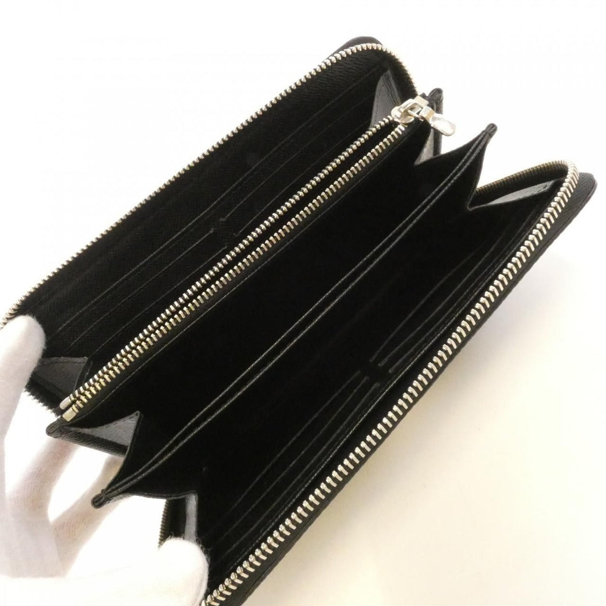Louis Vuitton Epi Platine Zippy Wallet — view 7