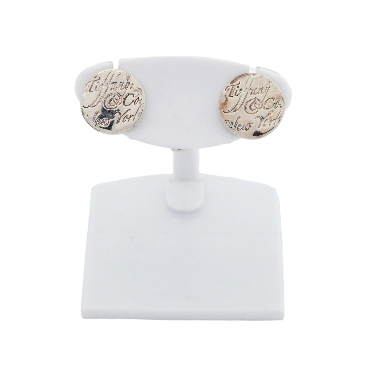Tiffany & Co Earrings Notes Silver — view 2
