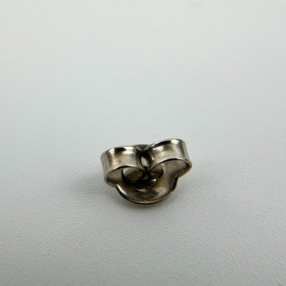 Chanel CC Logo Single Earrings Faux Pearl Silver Vintage — view 7
