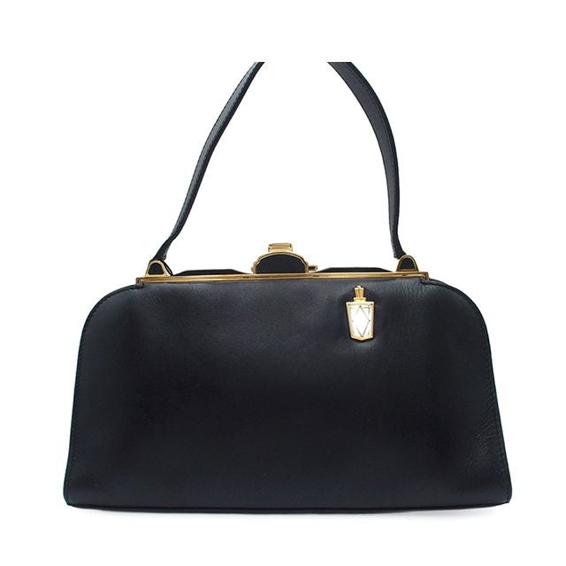 Loewe Lantern Bag Black Leather Handbag