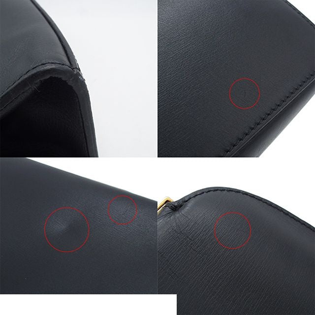 Loewe Lantern Bag Black Leather Handbag — view 7
