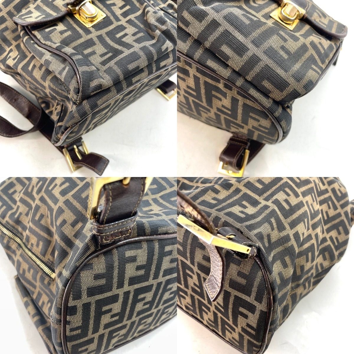 Fendi Backpack Zucca Pecan Travel Business — view 7