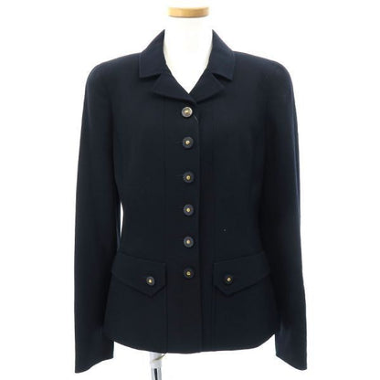 Chanel Jacket Silk Wool