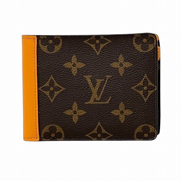 Louis Vuitton Monogram Macassar Portefeuille M82538 Bifold Wallet Card Case
