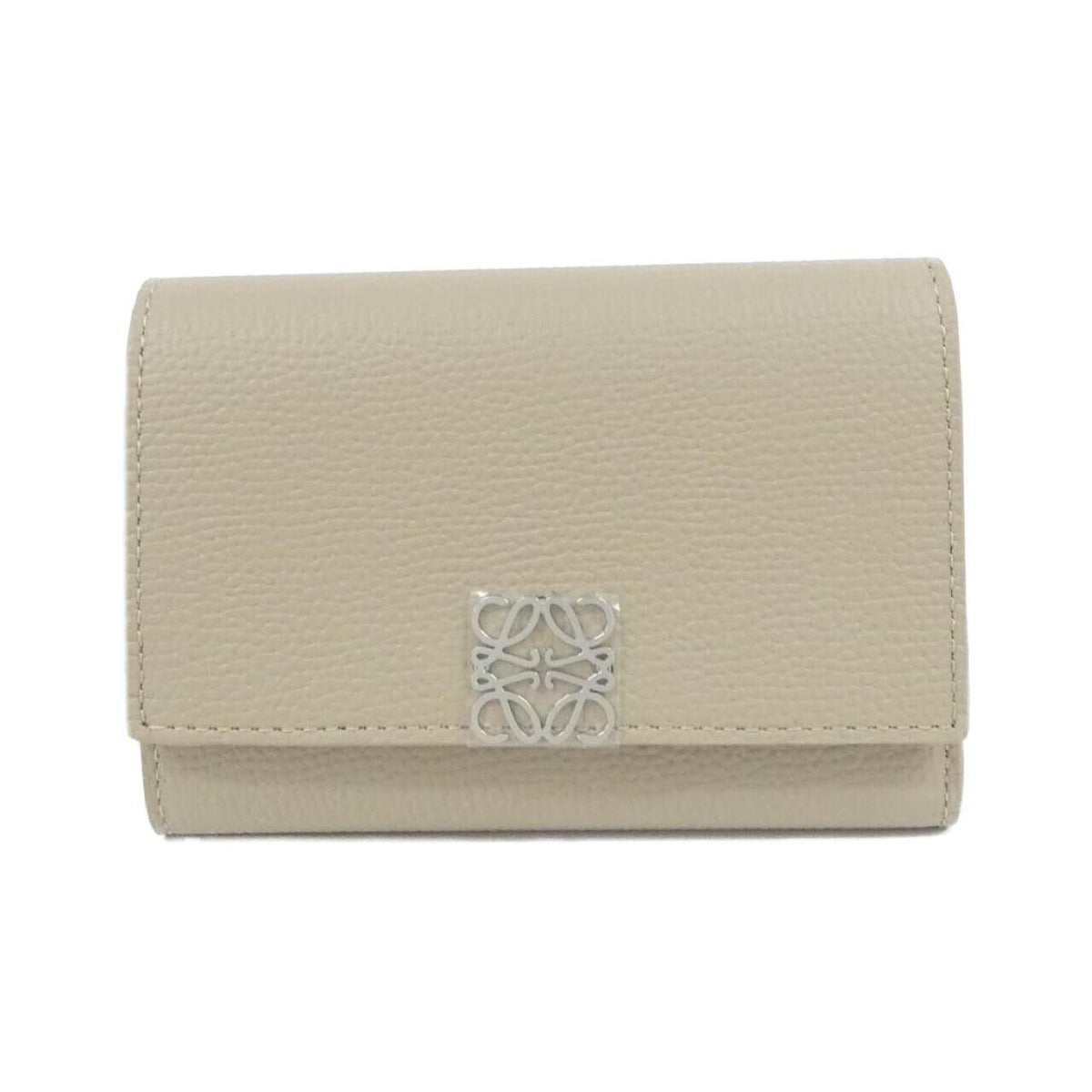 Loewe Anagram Small Vertical Wallet Clay