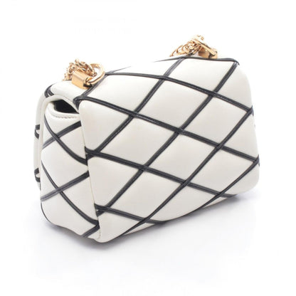 Louis Vuitton Shoulder Bag Pico Maltage White Black Leather — view 2
