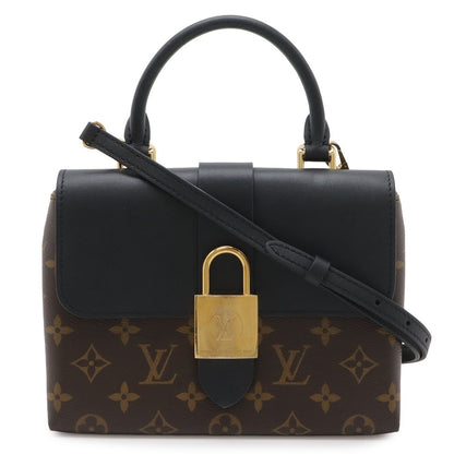 Louis Vuitton Monogram Locky BB Mini Bag 2-Way Crossbody Noir Black