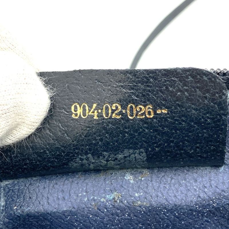 Gucci 904 02 026 Shoulder Bag GG Supreme Vintage Old Gucci Navy Women Men